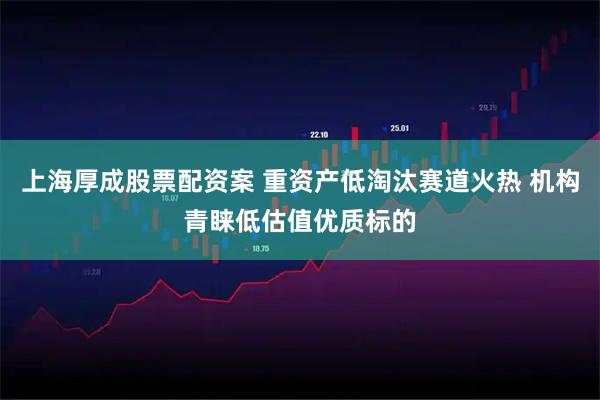 上海厚成股票配资案 重资产低淘汰赛道火热 机构青睐低估值优质标的